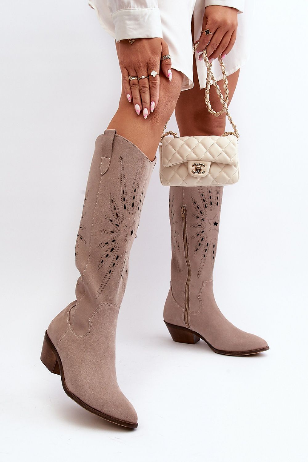  Open-work Boots model 192103 Step in style 