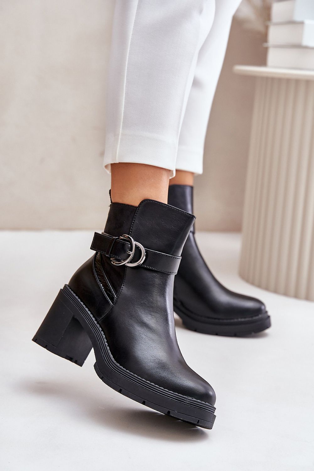  Heel boots model 201700 Step in style 