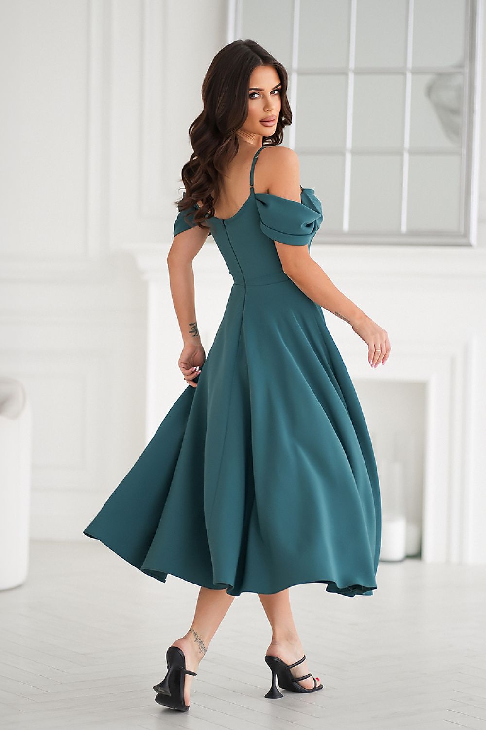  Evening dress model 210733 Bicotone 