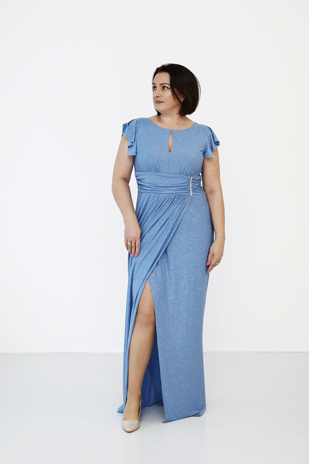  Long dress model 215331 Jersa 