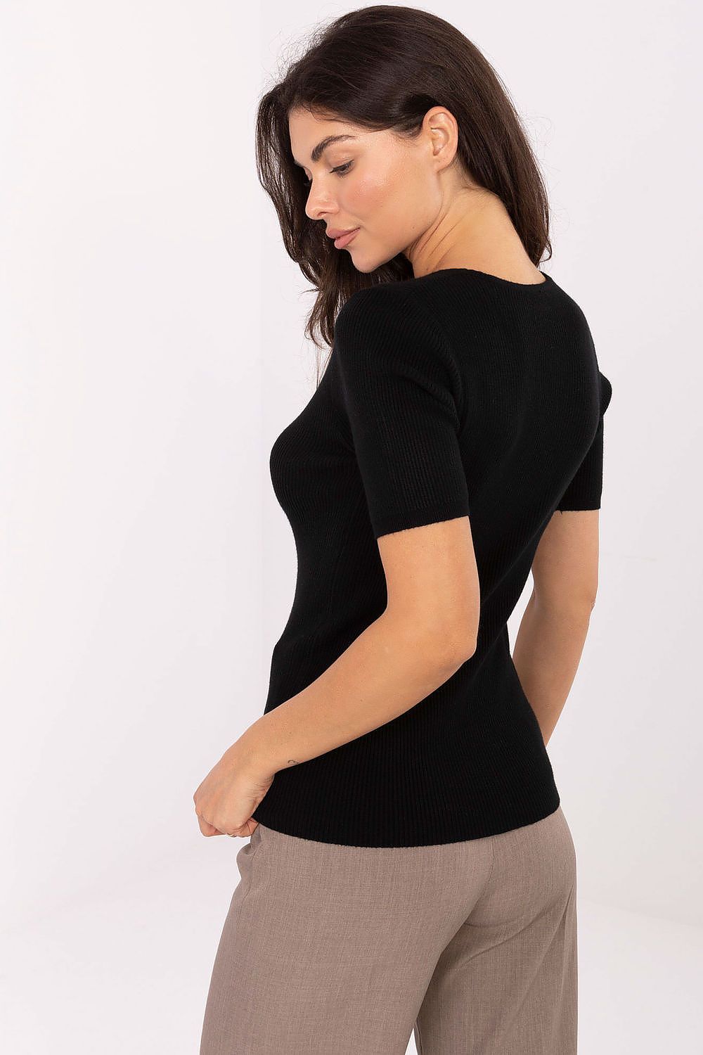  Short sleeve sweater model 217601 Factory Price 