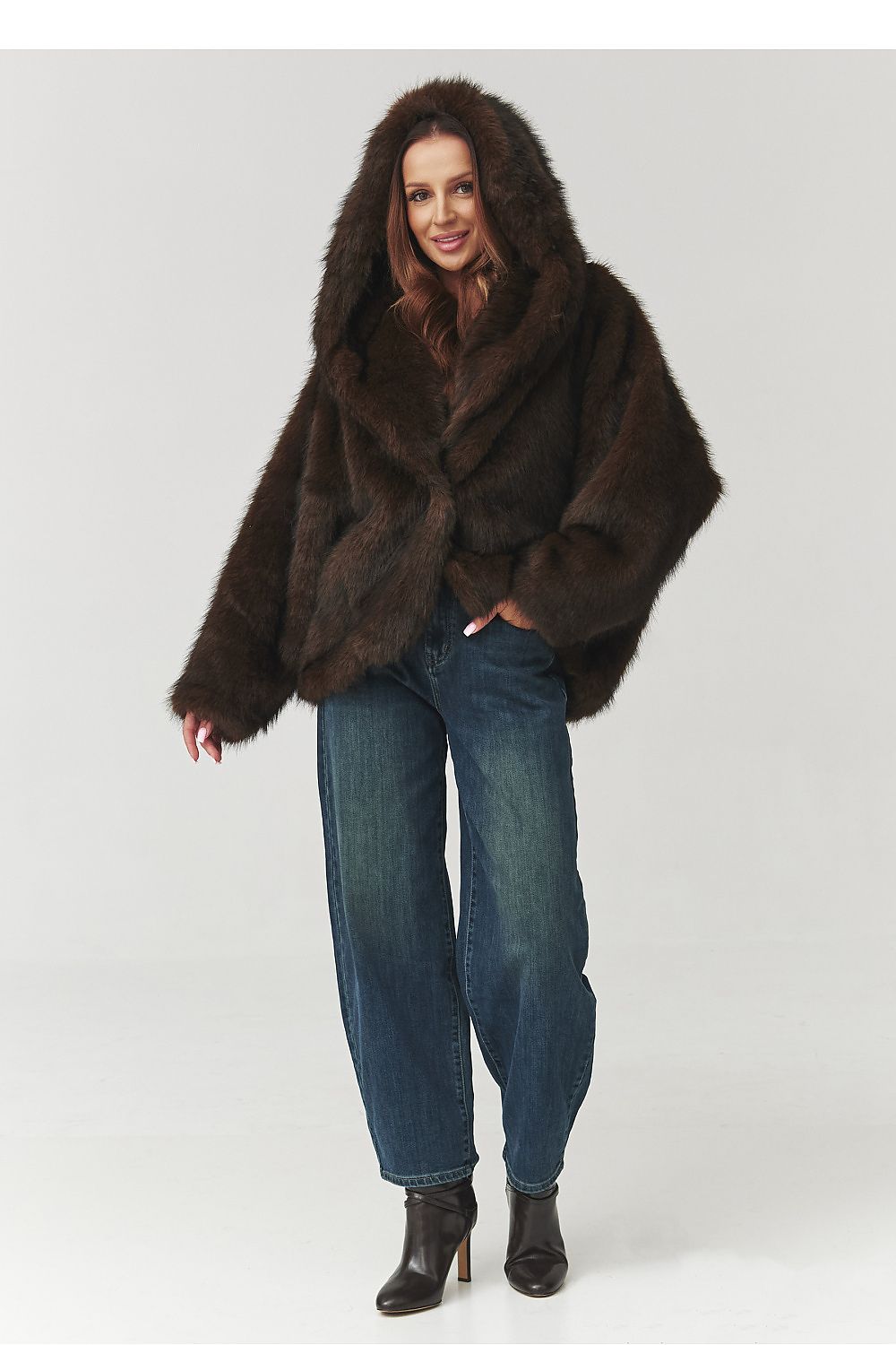  Jacket model 219747 Makadamia 