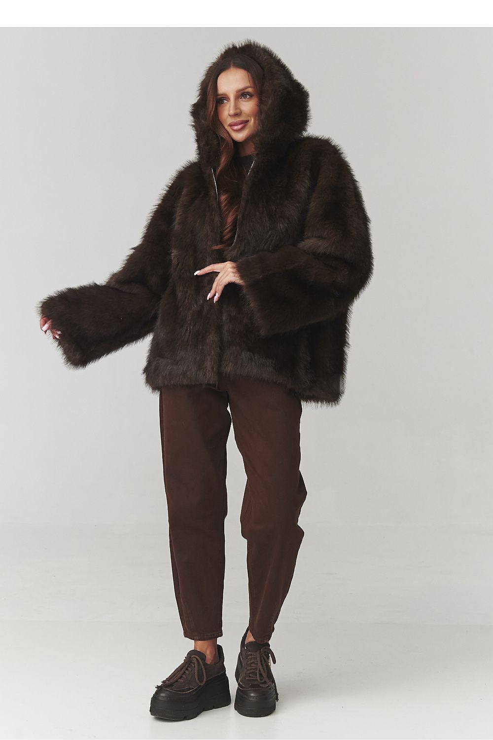  Jacket model 220799 Makadamia 