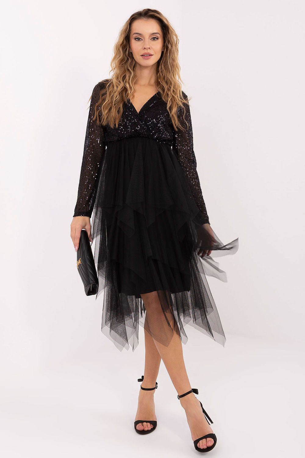  Short dress model 221077 Italy Moda 