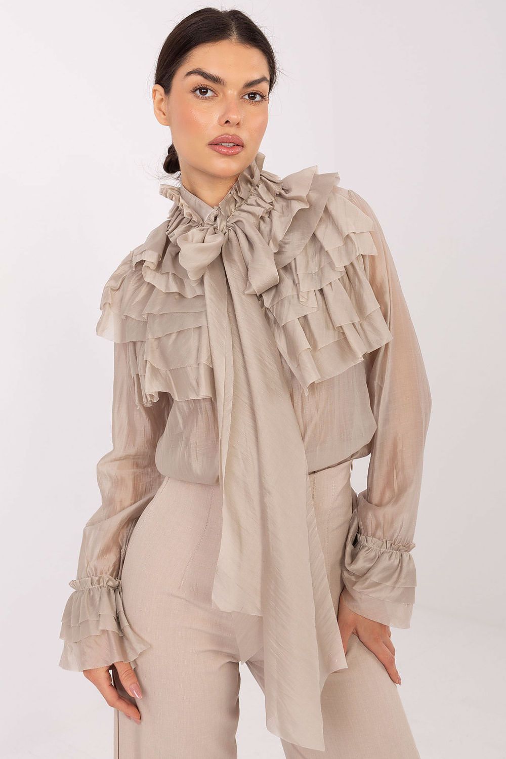  Long sleeve shirt model 222081 Factory Price 