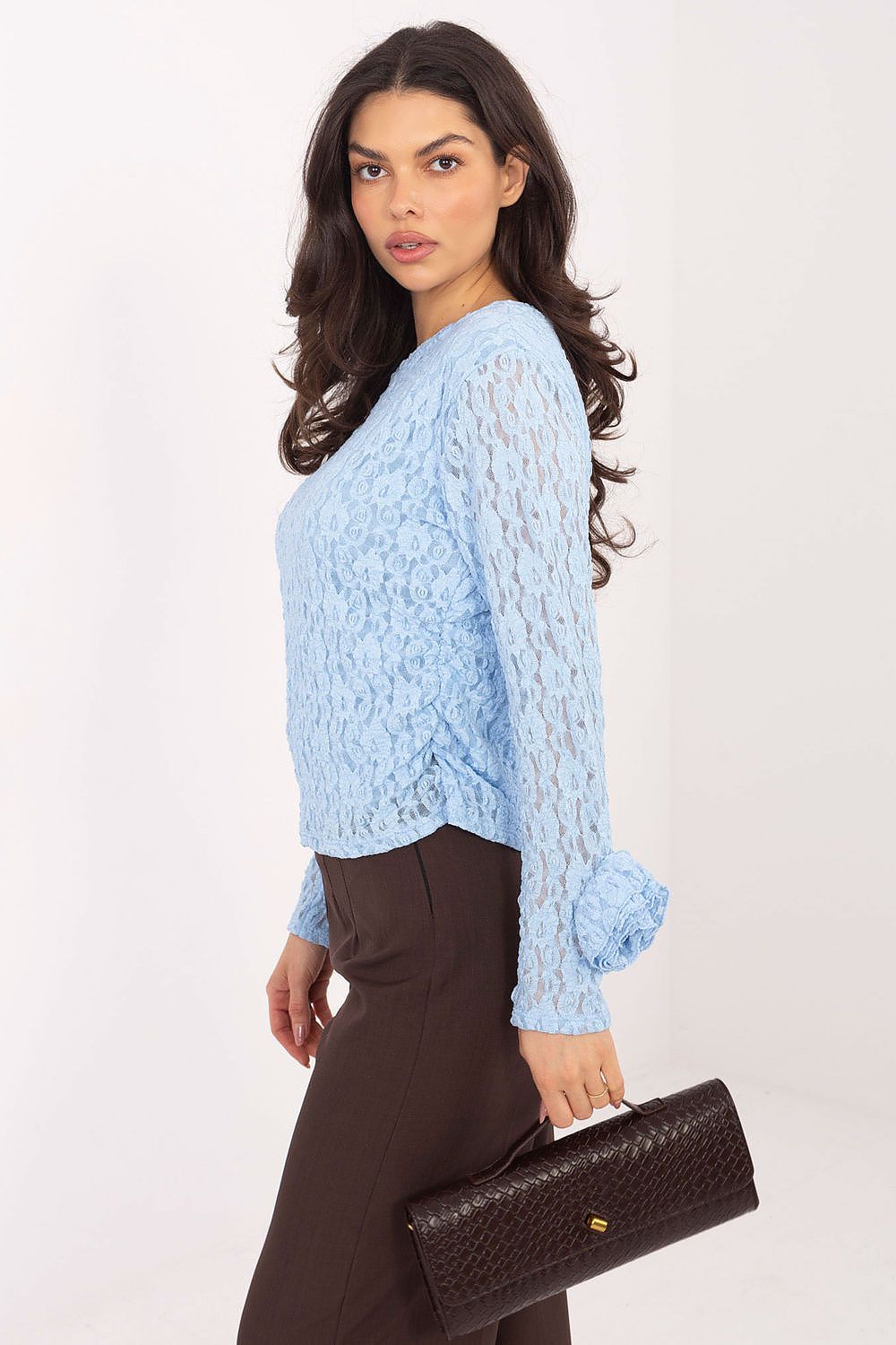  Lace blouse model 222454 Italy Moda 